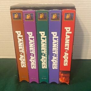 Planet of the Apes VHS Set - Multicolor Collection